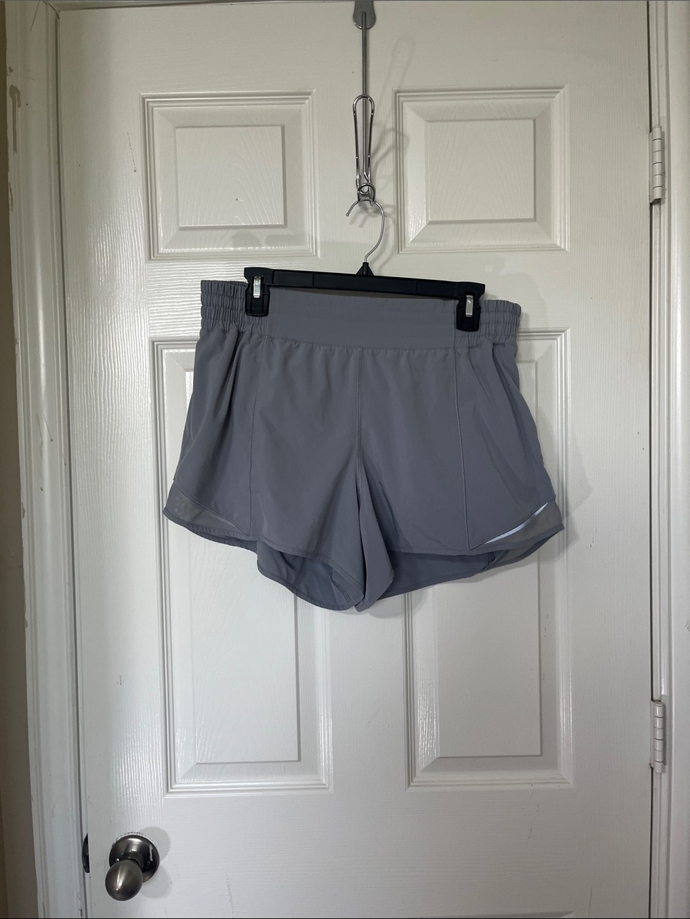 lululemon athletica Women's Light Gray Athletic Shorts